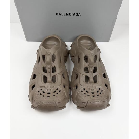Size 45EU/12US - Balenciaga HD Mule Slip On Taupe NEW! main image 9
